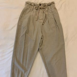 Free People M Margate Pleated Trousers
